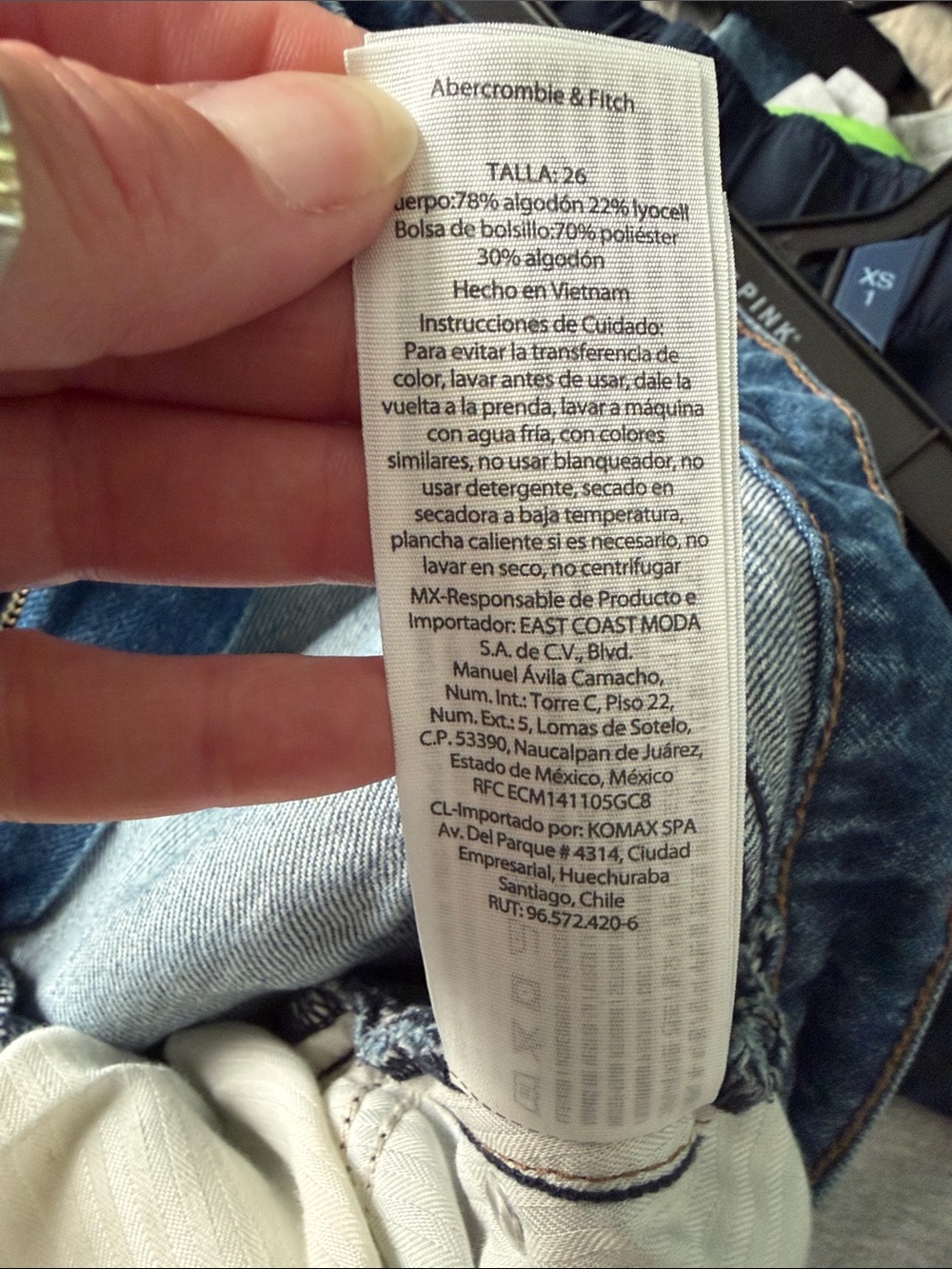 A&F wide leg high rise extra Long - Picture 4 of 4